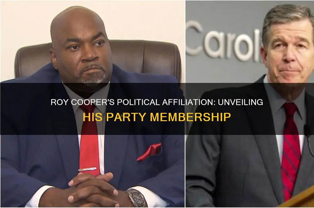 what political party does roy cooper belong to