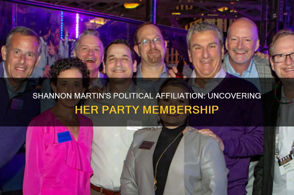 what political party does shannon martin belong to