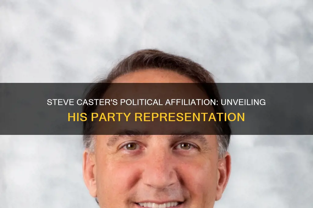what political party does steve caster represent