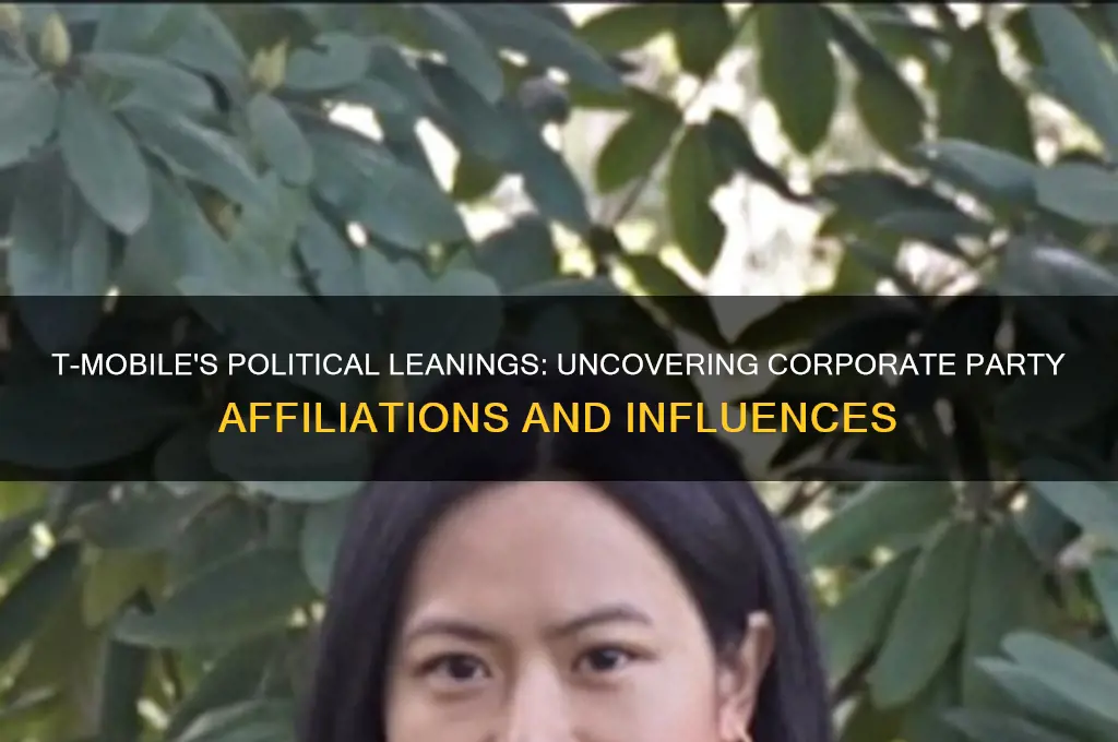 what political party does t-mobile support