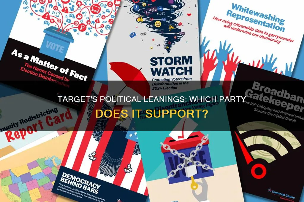 what political party does target support
