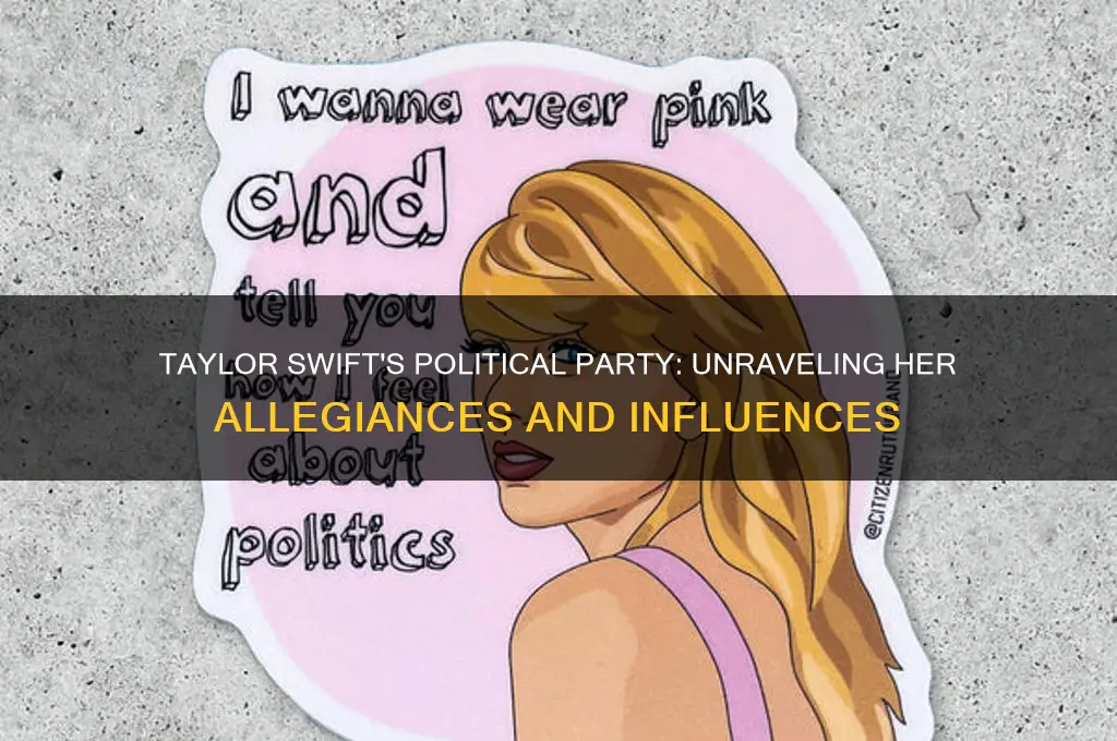 what political party does taylor swift belong to
