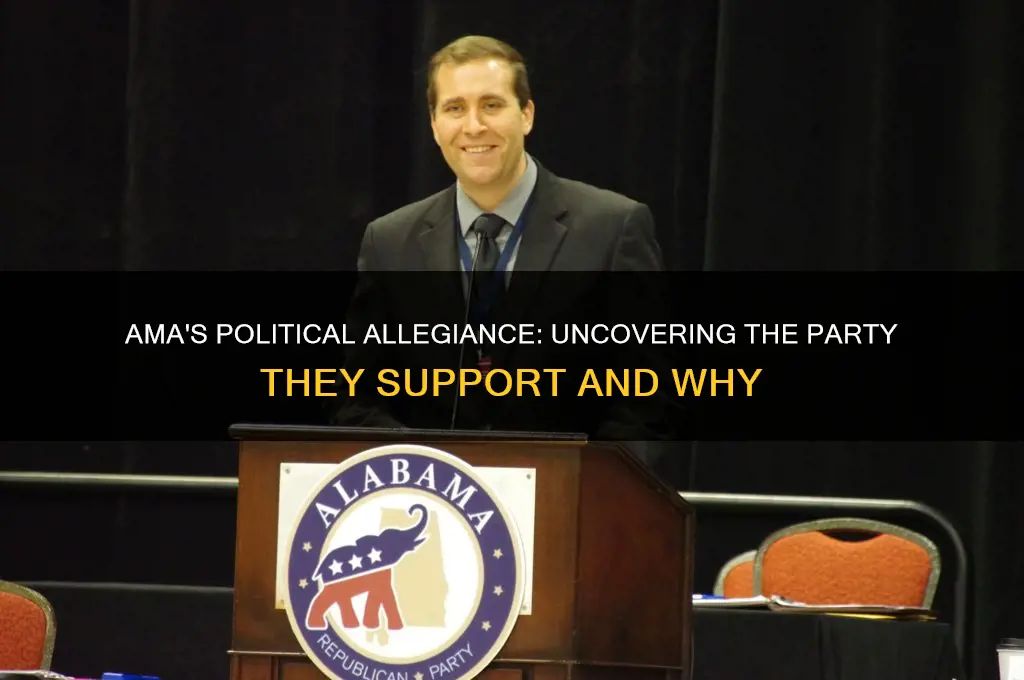 what political party does the ama support