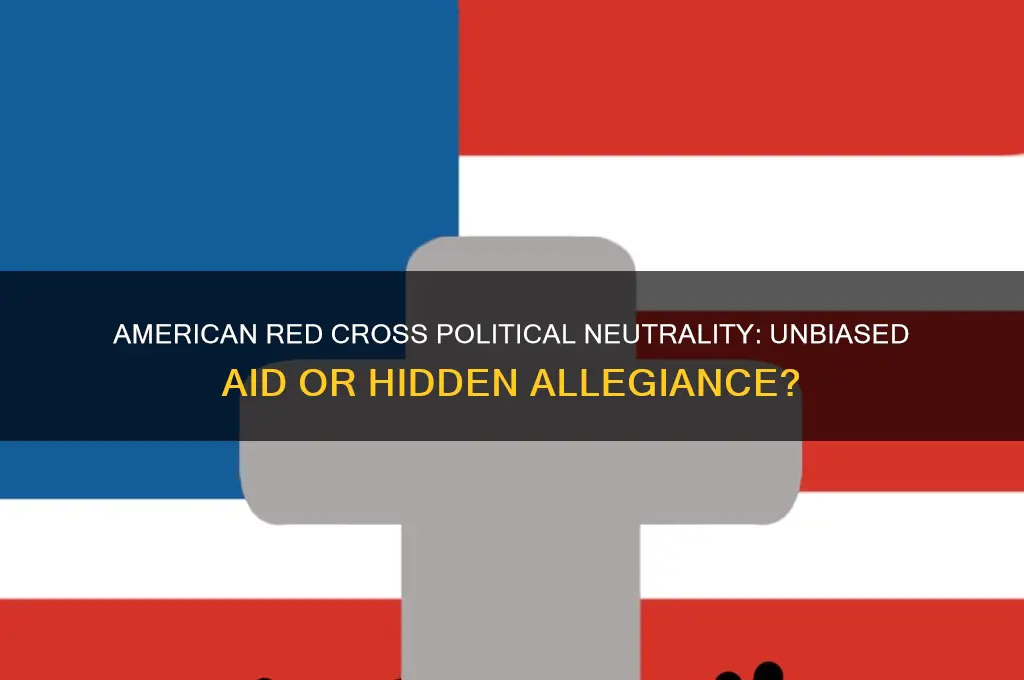 what political party does the american red cross side with