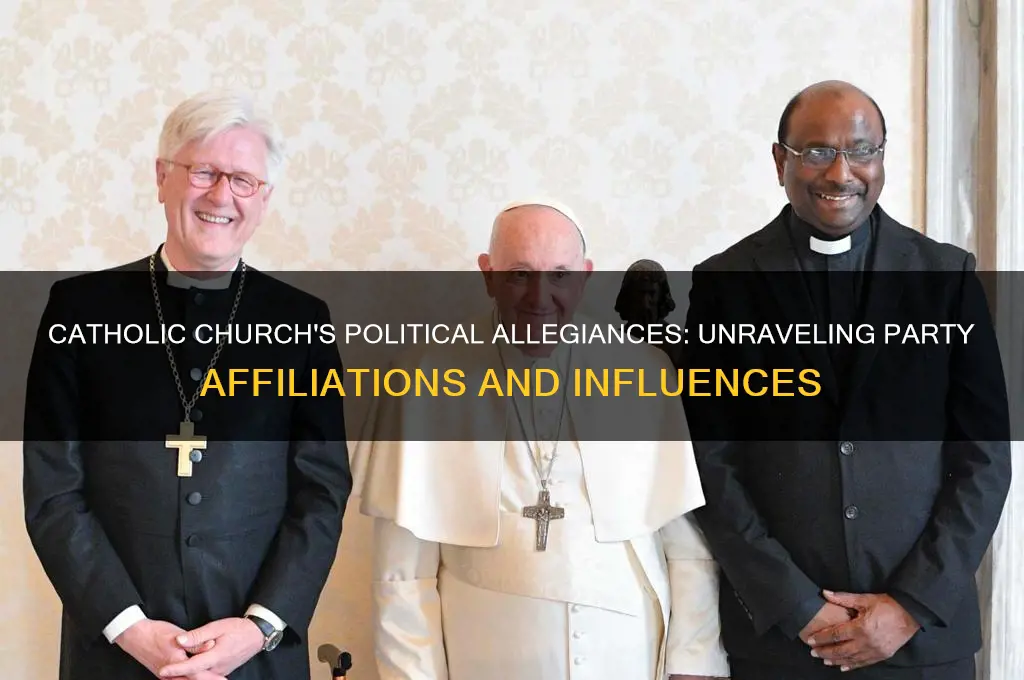 what political party does the catholic church support