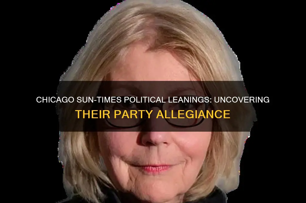 what political party does the chicago sun times lean towards