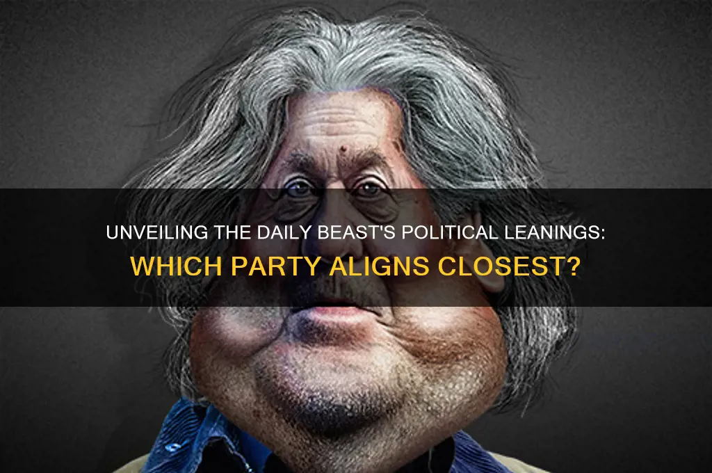 what political party does the daily beast align with