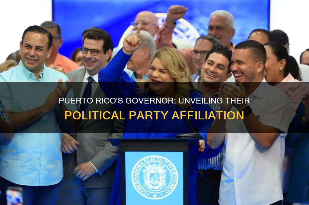 what political party does the governor of puerto rico belong