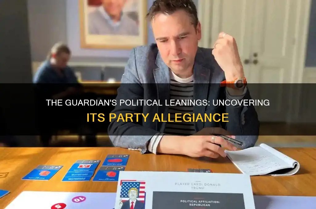 what political party does the guardian support