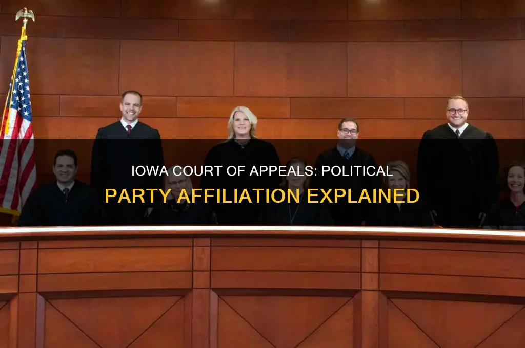 what political party does the iowa court of appeals belong