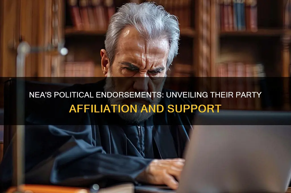 what political party does the nea support