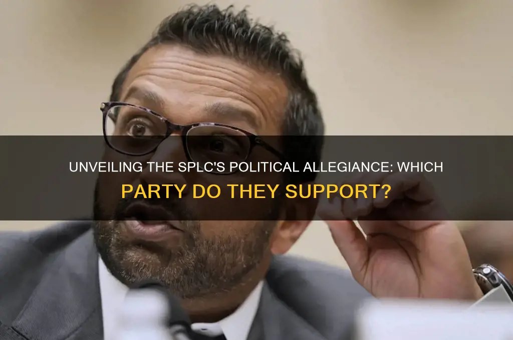 what political party does the splc support