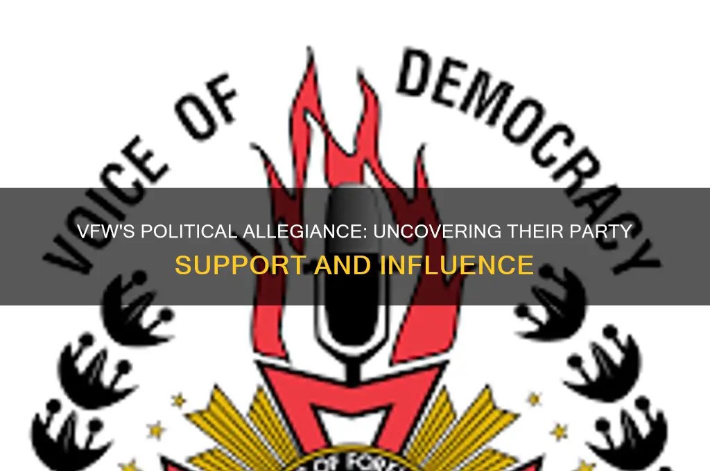 what political party does the vfw support