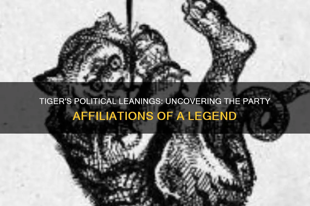 what political party does tiger support