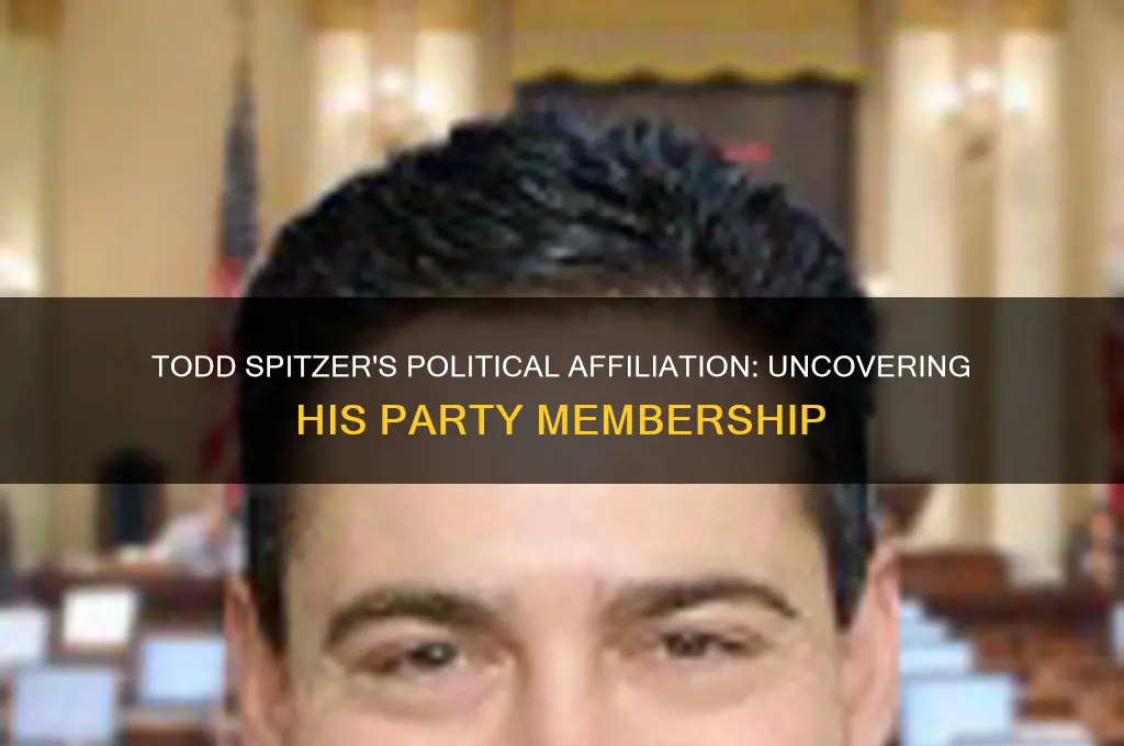 what political party does todd spitzer belong to