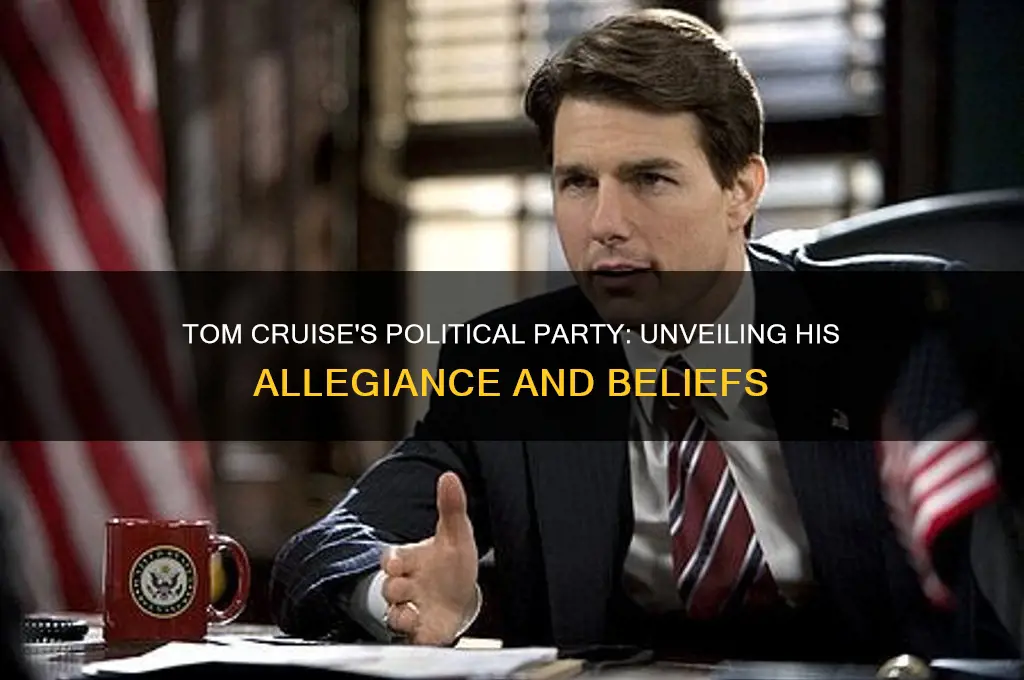 what political party does tom cruise belong to