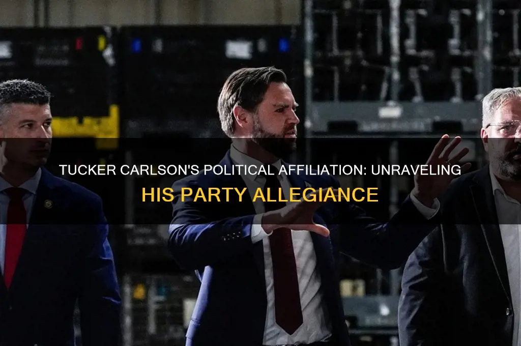 what political party does tucker carlson belong to