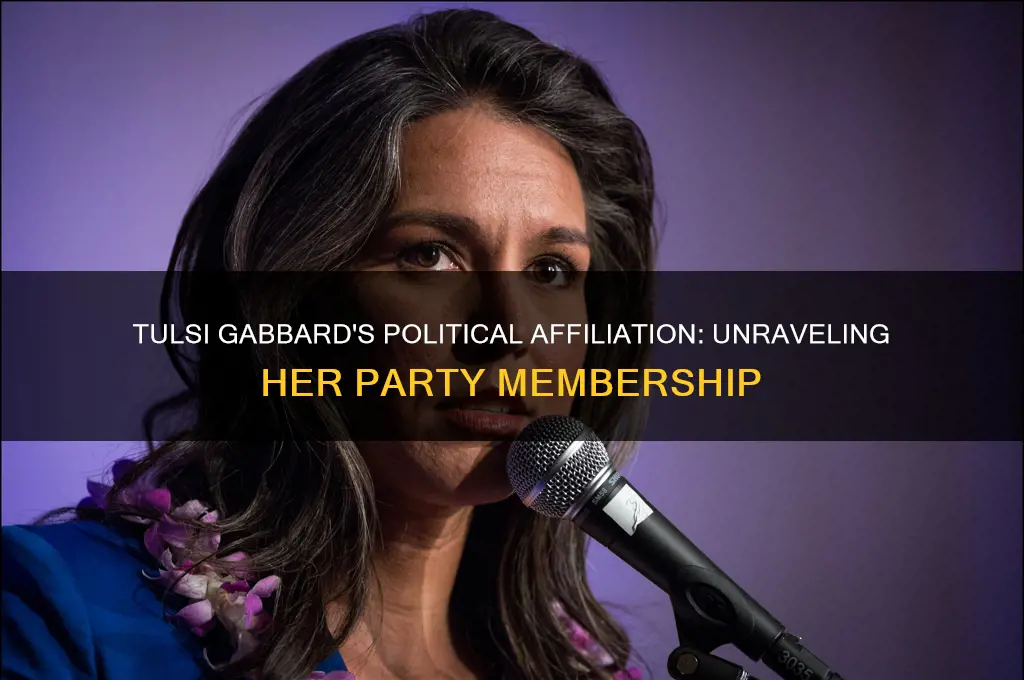 what political party does tulsi gabbard belong to