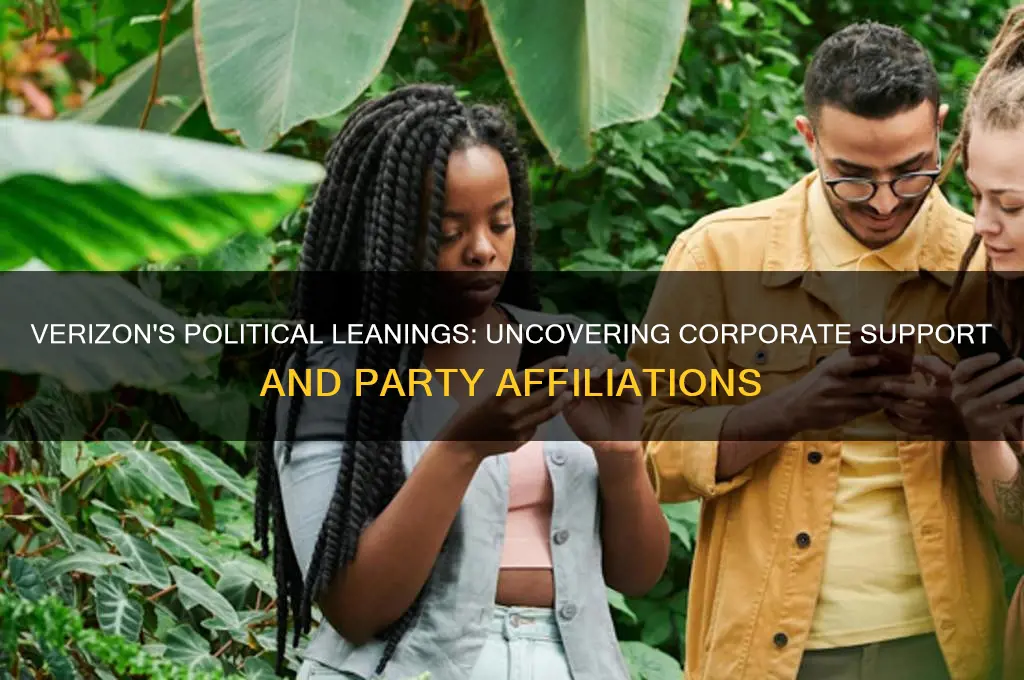 what political party does verizon support