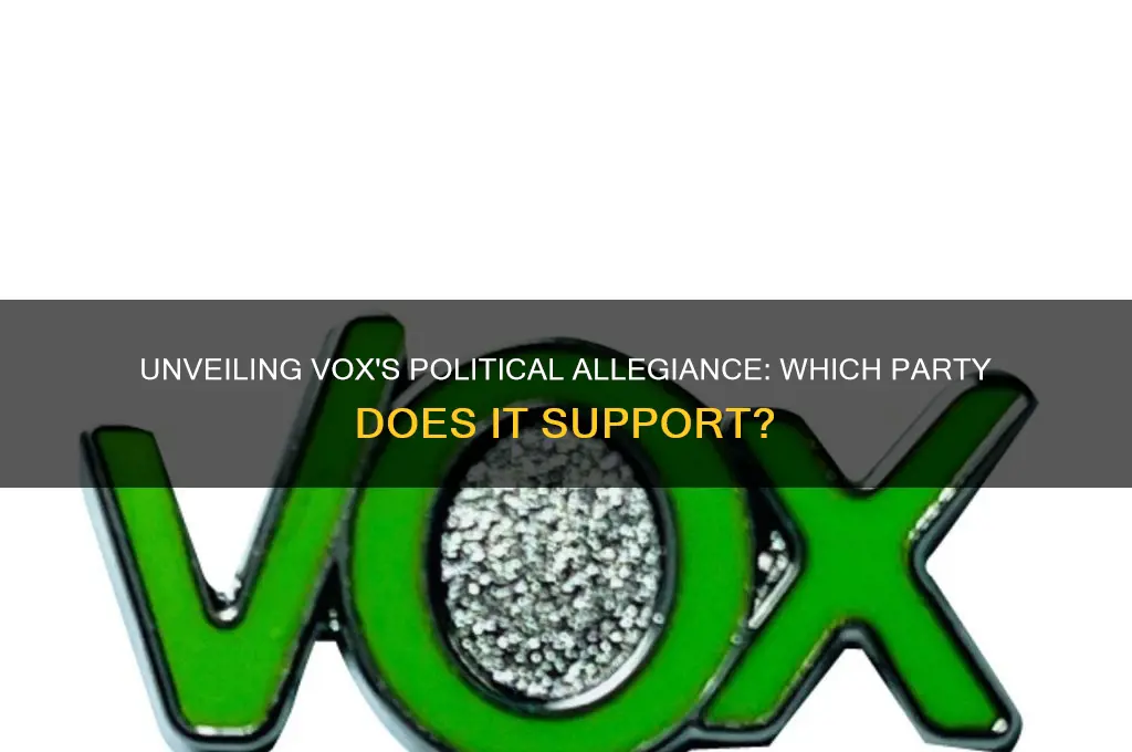 what political party does vox support