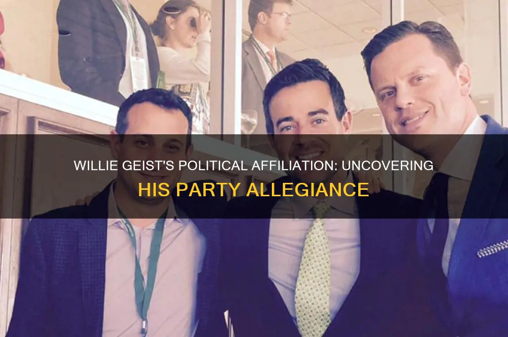 what political party does willie geist belong to