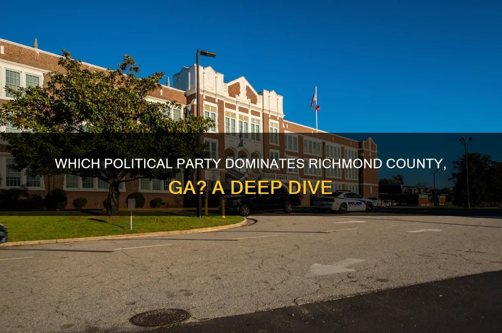 what political party dominates richmond county ga
