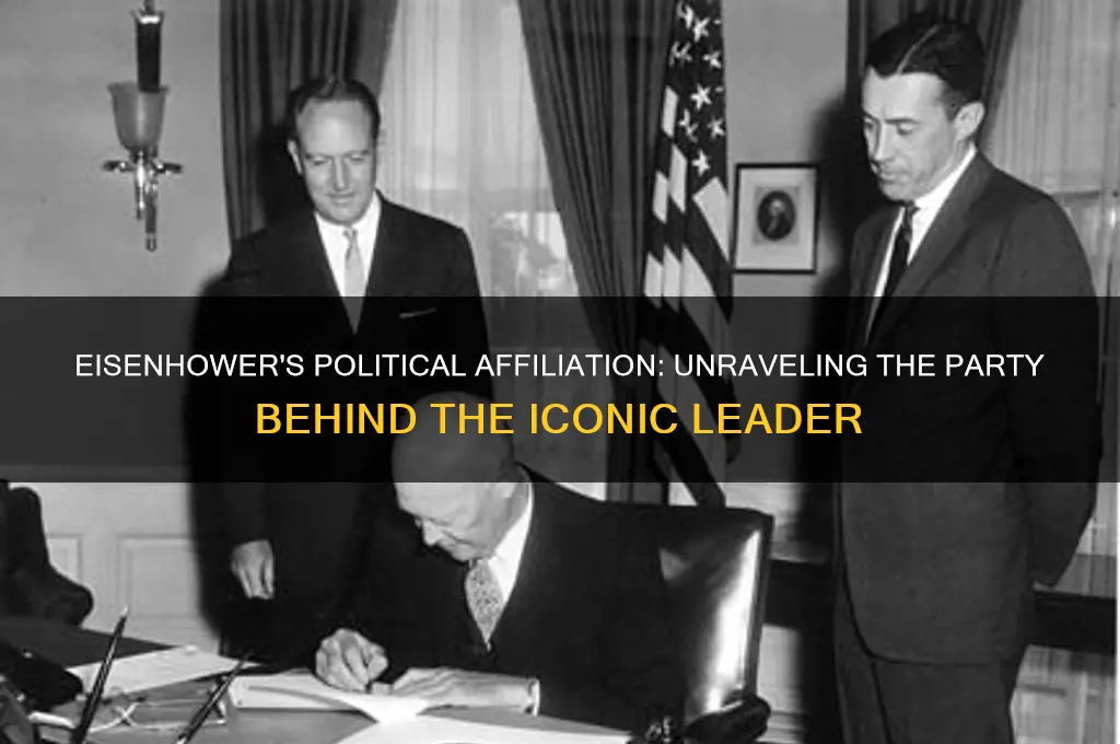 what political party eisenhower