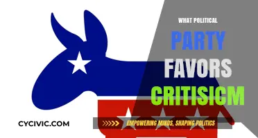 Which Political Party Embraces Criticism as a Tool for Growth?