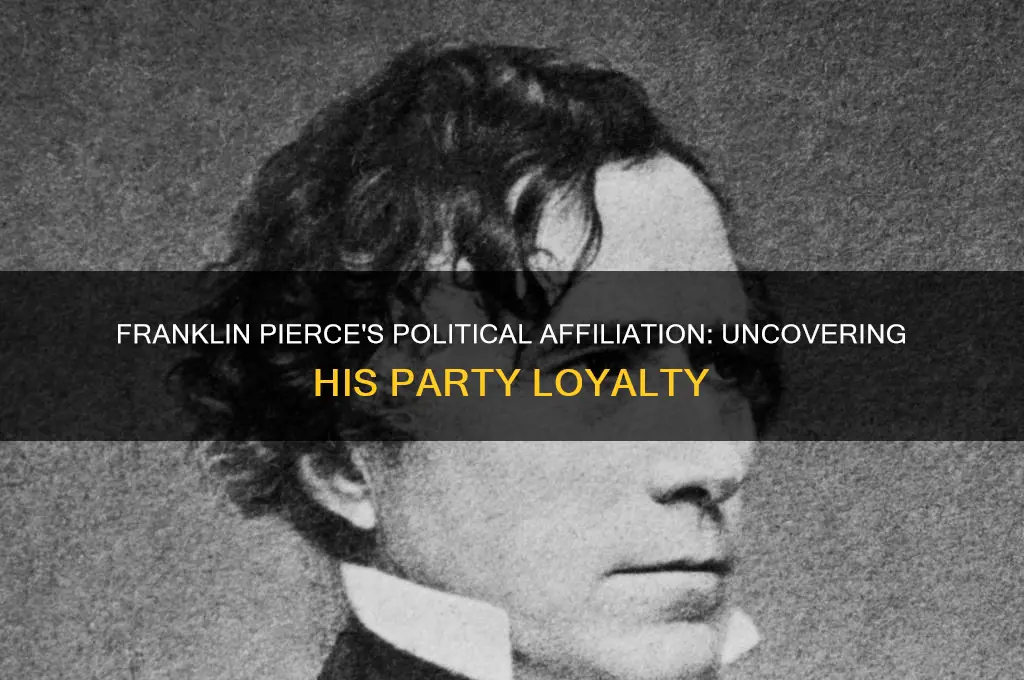 what political party frankli pierce