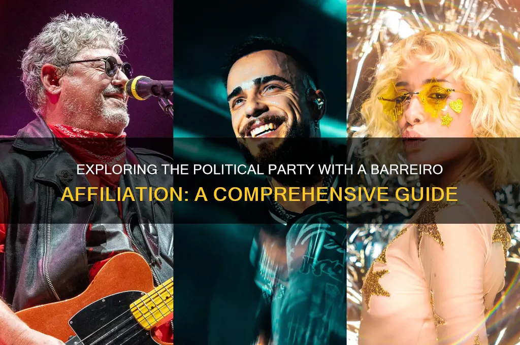 what political party has a barreiro