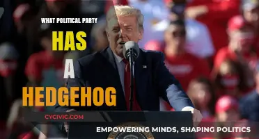 Which Political Party Features a Hedgehog as Its Mascot?