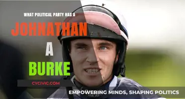 Which Political Party Includes Johnathan A. Burke in Leadership?