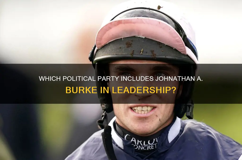 what political party has a johnathan a burke