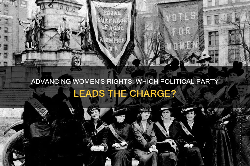 what political party has done more for women