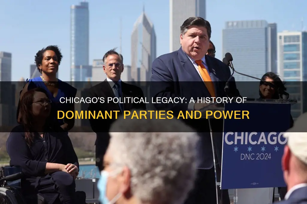 what political party has ruled over chicago in the past