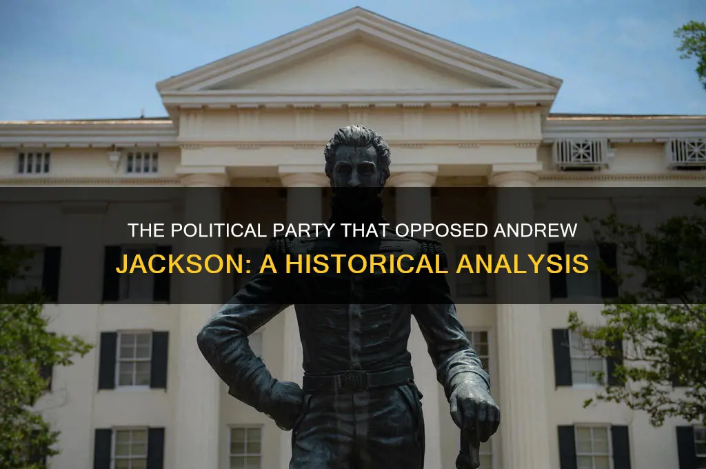 what political party hated jackson