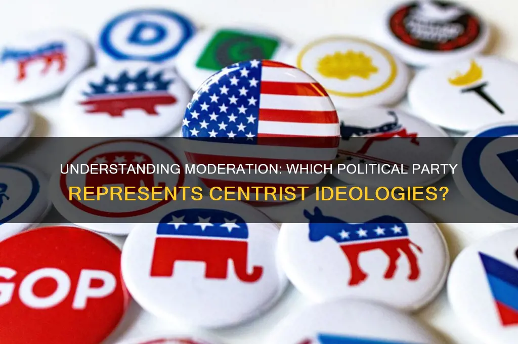what political party is a moderate