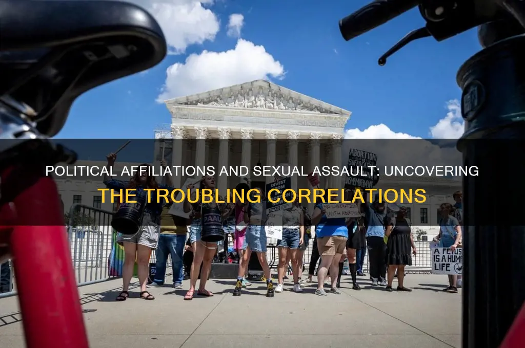 what political party is a rapist most likely to be