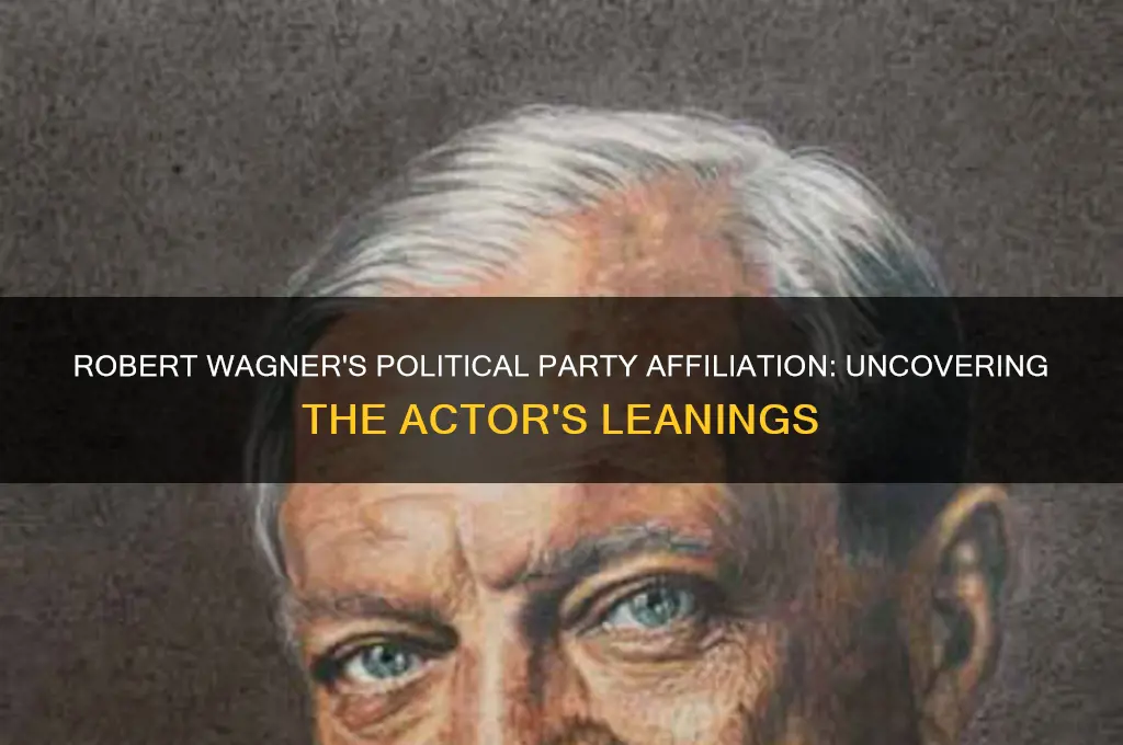 what political party is actor robert wagner affiliated with