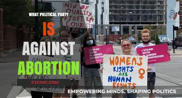 Which Political Parties Oppose Abortion Rights in the U.S.?
