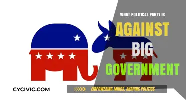 Libertarian and Conservative Parties Champion Small Government, Oppose Big Government