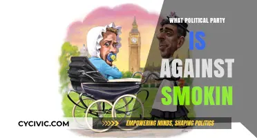 Which Political Party Advocates for Anti-Smoking Policies and Laws?