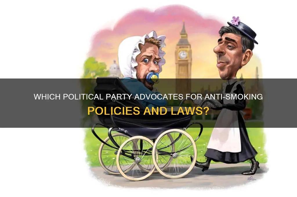 what political party is against smokin