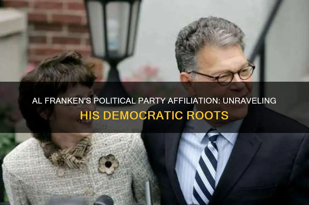 what political party is al franken