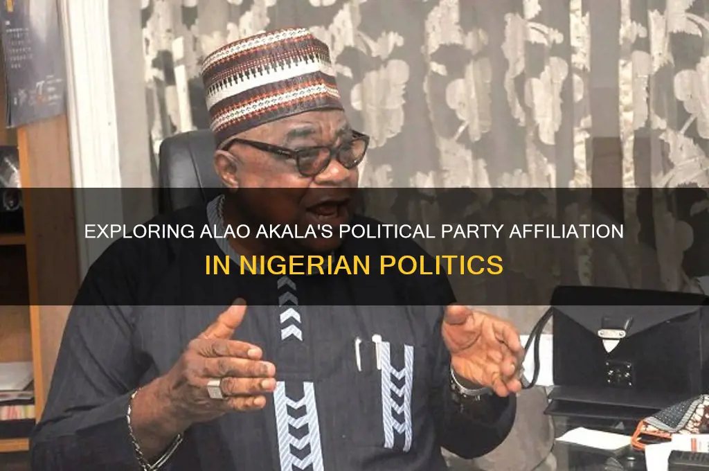 what political party is alao akala