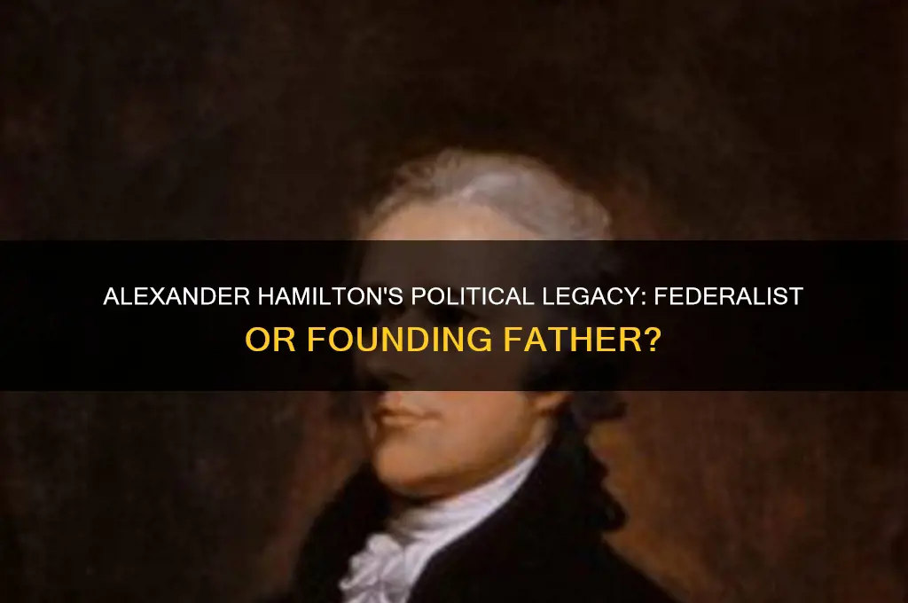 what political party is alexander hamilton