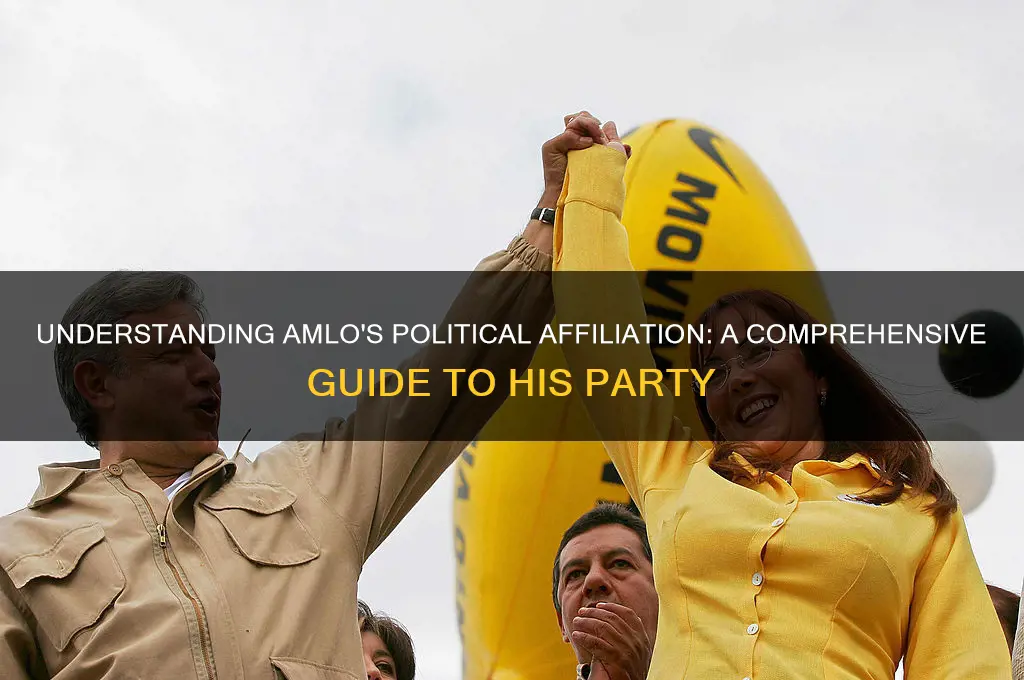 what political party is amlo