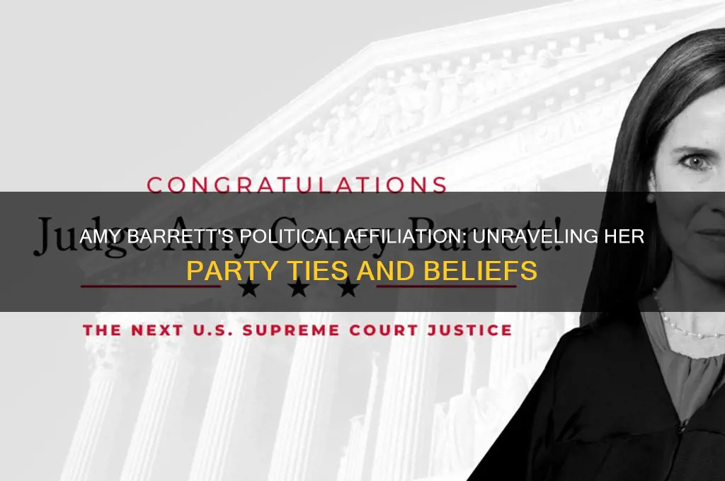 what political party is amy barrett