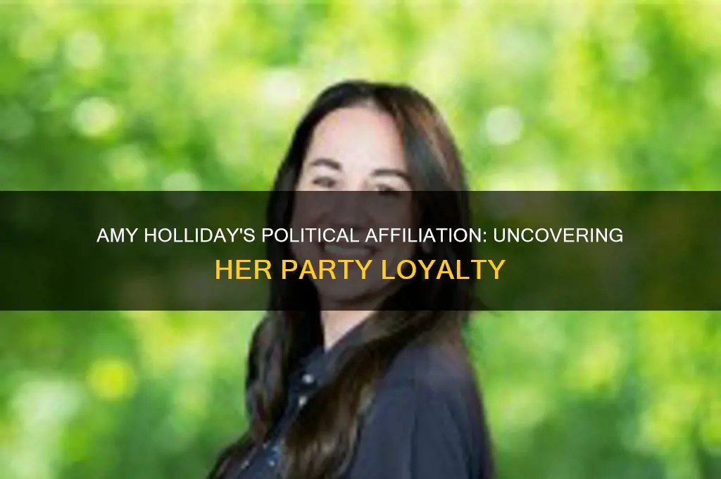 what political party is amy holliday