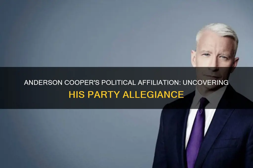 what political party is anderson cooper